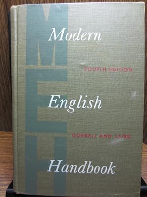 MODERN ENGLISH HANDBOOK (4th Edition)