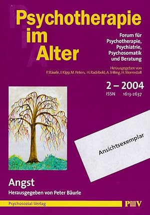 Bild des Verkufers fr Psychotherapie im Alter Nr. 2. Angst. 2/2004. 10. Jahrgang. Forum fr Psychotherapie, Psychiatrie, Psychosomatik und Beratung. Hrsg. von Peter Burle, Johannes Kipp, Meinolf Peters, Hartmut Radebold, Angelika Trilling und Henning Wormstall. zum Verkauf von Fundus-Online GbR Borkert Schwarz Zerfa