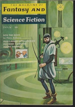 Seller image for The Magazine of FANTASY AND SCIENCE FICTION ( F&SF ): July 1968 ("Sos the Rope") for sale by Books from the Crypt