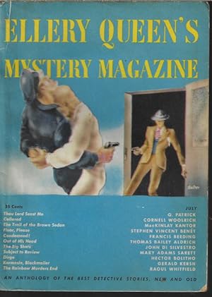 Image du vendeur pour ELLERY QUEEN'S Mystery Magazine: July 1949 ("Queen's Quorum") mis en vente par Books from the Crypt