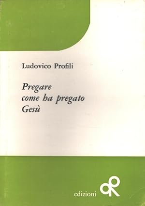 Immagine del venditore per Pregare come ha pregato Ges - Riflessioni e preghiere (Italiano) venduto da Versandantiquariat Nussbaum