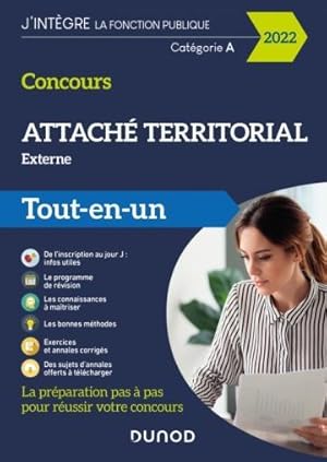 concours attaché territorial externe ; tout-en-un (édition 2022)