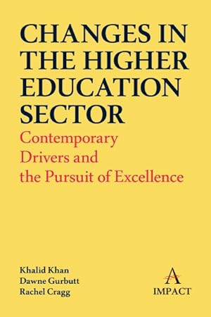 Image du vendeur pour Changes in the Higher Education Sector : Contemporary Drivers and the Pursuit of Excellence mis en vente par GreatBookPrices