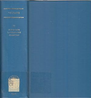 Imagen del vendedor de Oeuvres Completes De Voltaire: Elements De La Philosophie De Newton (Volume. 15) (The Complete Works of Voltaire - French Edition) a la venta por Jonathan Grobe Books