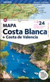 Bild des Verkufers fr Mapa de Costa Blanca zum Verkauf von AG Library