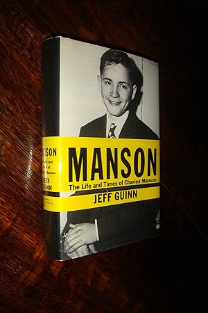 Bild des Verkufers fr Manson (signed first printing) the Life & Times of Charles Manson zum Verkauf von Medium Rare Books