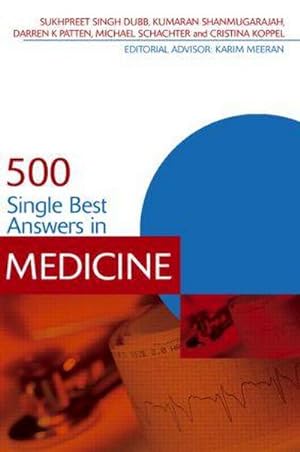 Bild des Verkufers fr 500 Single Best Answers in Medicine zum Verkauf von AHA-BUCH GmbH