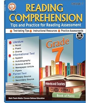 Seller image for Reading Comprehension, Grade 7 : Tips and Practice for Reading Assessment for sale by GreatBookPricesUK