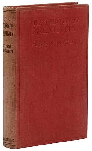 Bild des Verkäufers für The Theory of Relativity zum Verkauf von Burnside Rare Books, ABAA