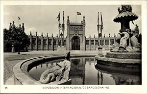 Ansichtskarte / Postkarte Exposicion Internacional de Barcelona 1929, Palais des Conseils Generaux