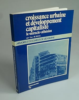 Seller image for Croissance urbanie et dveloppement capitaliste le "Miracle" athnien. for sale by Antiquariat Dorner