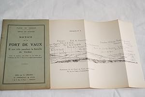 Seller image for NOTICE SUR LE FORT DE VAUX ET SON ROLE PENDANT LA BATAILLE DE VERDUN for sale by Librairie RAIMOND