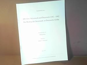 Seller image for Viktor Geramb und seine Bedeutung fr die sterreichische Volkskunde. (= Sonderabdruck). for sale by Antiquariat Deinbacher