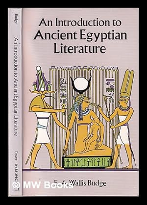 Imagen del vendedor de An introduction to ancient Egyptian literature / E.A. Wallis Budge a la venta por MW Books