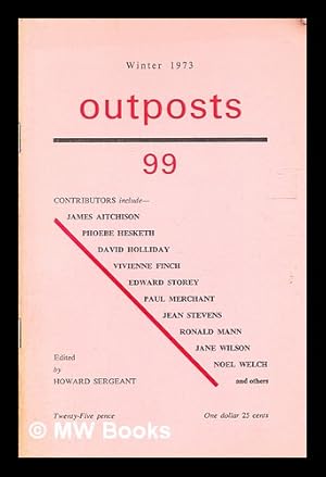 Bild des Verkufers fr Outposts [Number 99] ; Winter 1973 zum Verkauf von MW Books