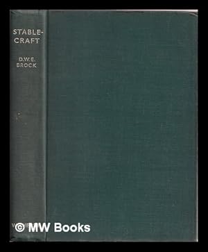 Seller image for Stablecraft / by D.W.E. Brock for sale by MW Books