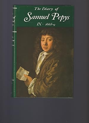 Seller image for The Diary of Samuel Pepys, Vol. 9: 1668-1669 for sale by Riverside Books