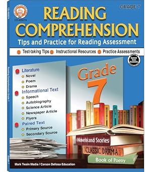 Imagen del vendedor de Reading Comprehension, Grade 7 : Tips and Practice for Reading Assessment a la venta por GreatBookPrices