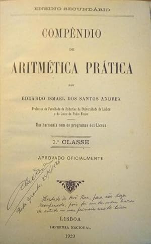 Seller image for COMPNDIO DE ARITMTICA PRTICA. for sale by Livraria Castro e Silva