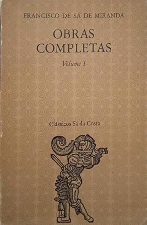OBRAS COMPLETAS, VOLUME I.
