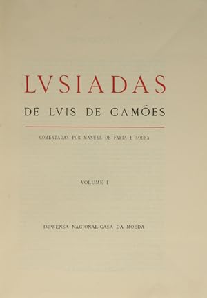 LUSÍADAS. [2 VOLS.]