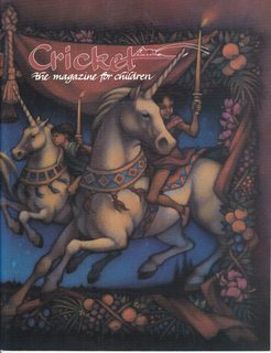 Seller image for CRICKET Magazine December 1992 Volume 20 No. 4 (?Night Ride? by Gail Owens Cover) for sale by Never Too Many Books