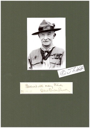 Bild des Verkufers fr ROBERT BADEN-POWELL (1857-1941) 1. Baron Baden-Powell OM, GCMG, GCVO, KCB, FRSA zum Verkauf von Herbst-Auktionen