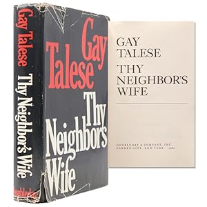 Seller image for THY NEIGHBOR'S WIFE for sale by The Old Mill Bookshop