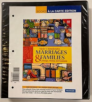 Seller image for MARRIAGES & FAMILIES Changes, Choices, and Constraints (7th Edition) for sale by Riverow Bookshop