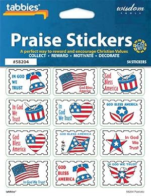 Bild des Verkufers fr Tabbies Praise Stickers - Patriotic: Praise Stickers (Stickersinted Item) zum Verkauf von BargainBookStores