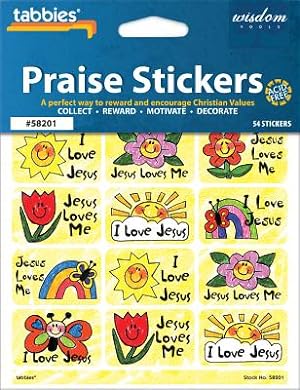 Bild des Verkufers fr Tabbies Praise Stickers - Jesus Love (Stickersinted Item) zum Verkauf von BargainBookStores