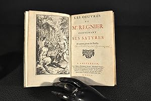 Les uvres de Mr. Regnier contenant ses Satyres et autres pièces de poésie.