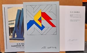 Farbwege und Farbwege in Moskau (Textband («Begegnung mit einer Ausstellung») in deutsch, Bildban...