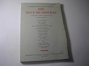 Seller image for Die Neue Rundschau Sonderausgabe 6. Juni 1945 zu Thomas Manns 70. Geburtstag - Faksimile for sale by Antiquariat Fuchseck