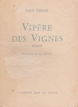 Imagen del vendedor de VIPRE DES VIGNES a la venta por books-livres11.com