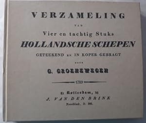 Imagen del vendedor de Verzameling van vier en tachtig stuks Hollandsche schepen geteekend en in koper gebragt door a la venta por Librera Ofisierra