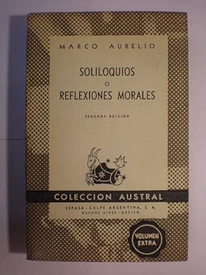 Soliloquios o Reflexiones Morales - Austral 756