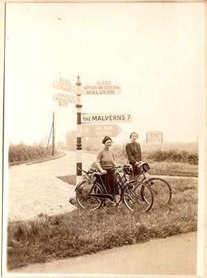 [Photo-illustrated journal of a biking trip through England and Scotland in the summer of 1936.]