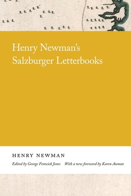 Seller image for Henry Newman's Salzburger Letterbooks (Paperback or Softback) for sale by BargainBookStores