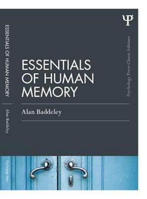 Seller image for Essentials of Human Memory for sale by AHA-BUCH GmbH