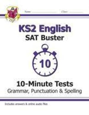 Bild des Verkufers fr New KS2 English SAT Buster 10-Minute Tests: Grammar, Punctua zum Verkauf von Smartbuy