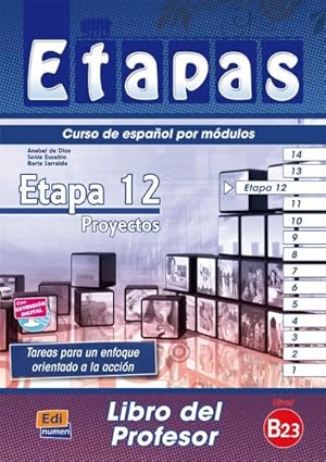 Bild des Verkufers fr Etapas Level 12 Proyectos - Libro del Profesor + CD [With CD (Audio)] zum Verkauf von Smartbuy