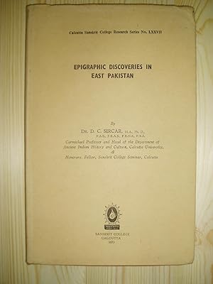 Bild des Verkufers fr Epigraphic Discoveries in East Pakistan zum Verkauf von Expatriate Bookshop of Denmark