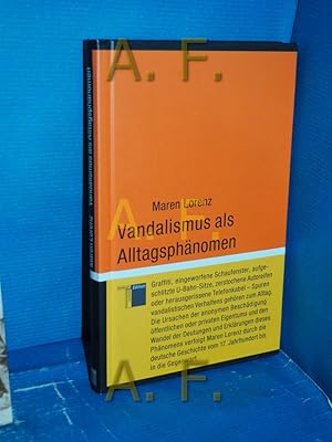 Bild des Verkufers fr Vandalismus als Alltagsphnomen zum Verkauf von Antiquarische Fundgrube e.U.