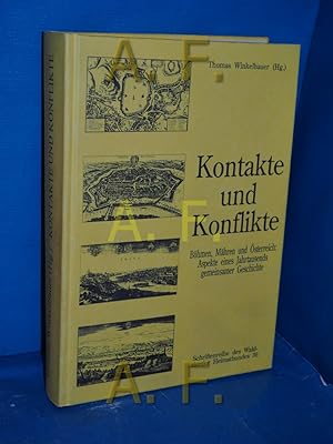 Bild des Verkufers fr Kontakte und Konflikte : Bhmen, Mhren und sterreich: Aspekte eines Jahrtausends gemeinsamer Geschichte , Referate des Symposiums "Verbindendes und Trennendes an der Grenze III" vom 24. bis 27. Oktober 1992 in Zwettl. hrsg. von Thomas Winkelbauer. Waldviertler Heimatbund, Horn - Waidhofen an der Thaya / Waldviertler Heimatbund: Schriftenreihe des Waldviertler Heimatbundes , Bd. 36 zum Verkauf von Antiquarische Fundgrube e.U.