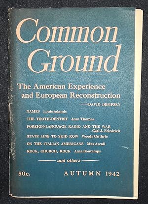 Common Ground -- Autumn 1942