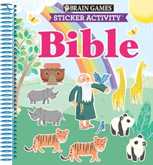 Seller image for Brain Games - Sticker Activity: Bible (for Kids Ages 3-6) (Spiral Bound, Comb or Coil) for sale by BargainBookStores