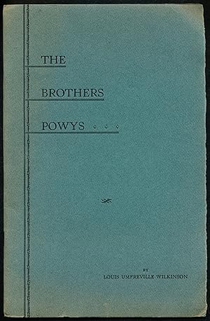 Seller image for THE BROTHERS POWYS for sale by Alkahest Books