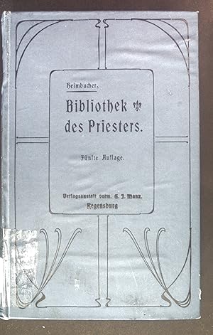 Seller image for Die Bibliothek des Priesters. Mit praktischen Winken fr deren Anlage und Erweiterung. for sale by books4less (Versandantiquariat Petra Gros GmbH & Co. KG)