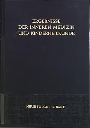 Seller image for Ergebnisse der inneren Medizin und Kinderheilkunde for sale by books4less (Versandantiquariat Petra Gros GmbH & Co. KG)